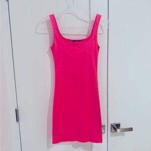 Motel Rocks Hot Pink Mini Dress NWOT